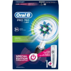 Brosse à dent électrique Oral-B Toothbrush Pro 760 Cross Action (Noir)