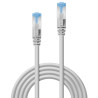 C ble réseau Gris Cat.6A S FTP LSZH, 1m 