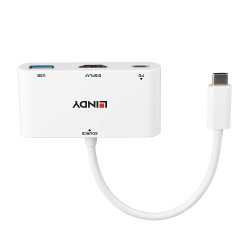 Convertisseur USB 3.1 Type C vers HDMI  avec port USB Type A et Power Delivery