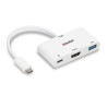 Convertisseur USB 3.1 Type C vers HDMI  avec port USB Type A et Power Delivery