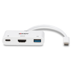 Convertisseur USB 3.1 Type C vers HDMI  avec port USB Type A et Power Delivery