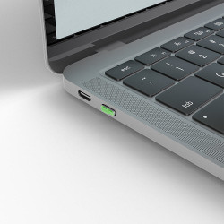Kit bloqueur de port USB Type C avec clé et 4 verrous, vert