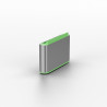 Bloqueurs de port USB Type C, vert, 10 pièces