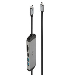 Micro Dock USB 3.2 Type C avec c ble de charge USB PD de 1.4m