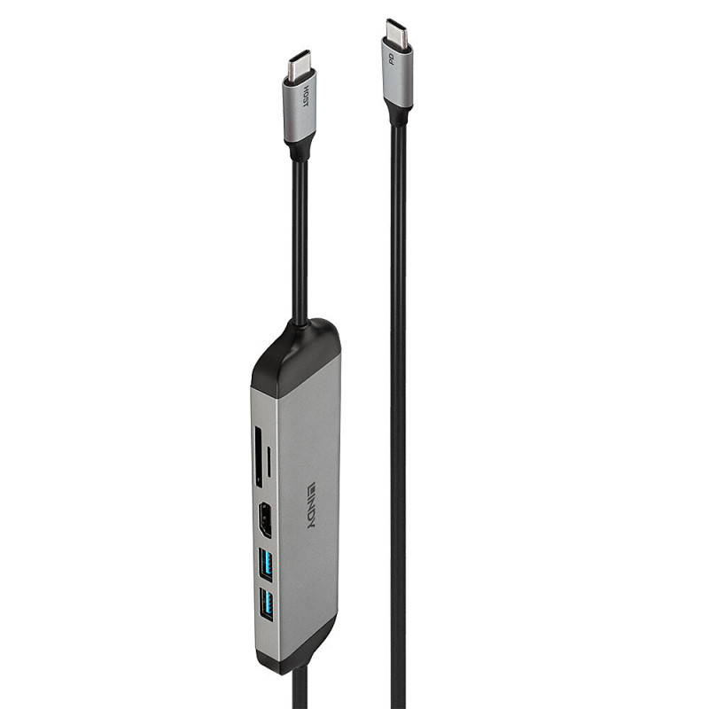 Micro Dock USB 3.2 Type C avec c ble de charge USB PD de 1.4m