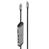 Micro Dock USB 3.2 Type C avec c ble de charge USB PD de 1.4m