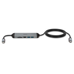 Micro Dock USB 3.2 Type C avec c ble de charge USB PD de 1.4m