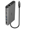 Mini Dock USB 3.2 Type C - 4K HDMI & DP, PD 3.0 100W, USB 3.2, Ethernet Gigabit 