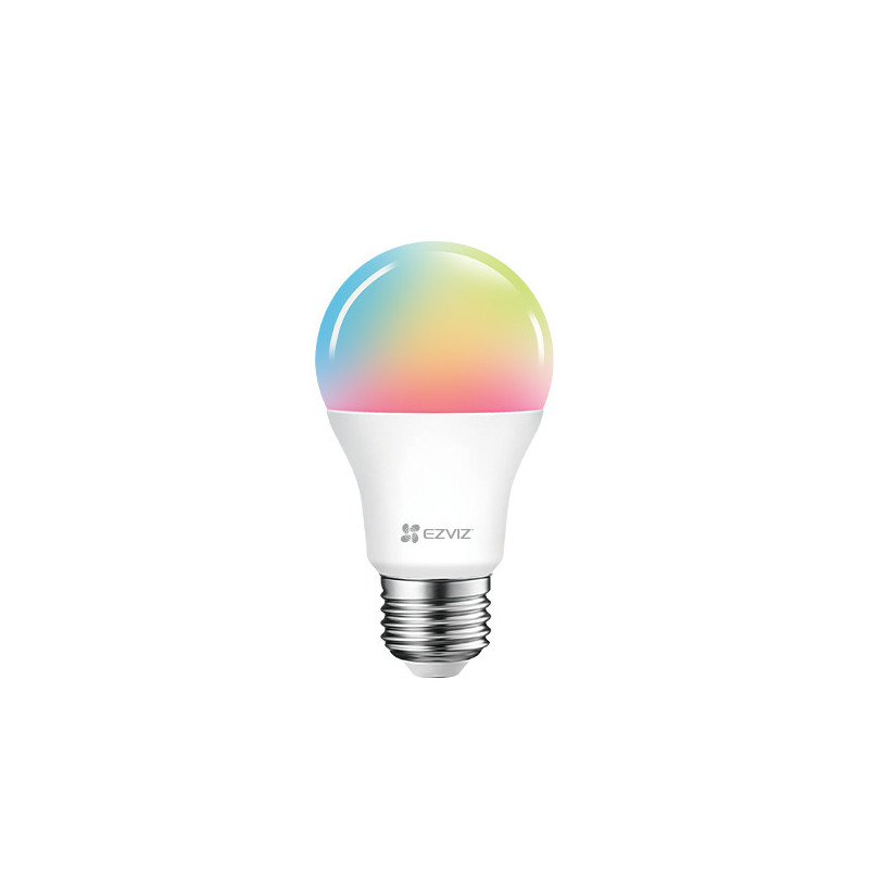 EZVIZ Ampoule LB1 Couleur Wifi 2.4 Ghz Comp.Google assistant et Alexa Minuteur, 