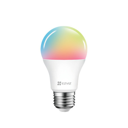 EZVIZ Ampoule LB1 Couleur Wifi 2.4 Ghz Comp.Google assistant et Alexa Minuteur, 