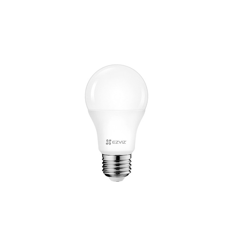 EZVIZ Ampoule LB1 Blanche Wifi 2.4 Ghz Comp.Goodle assistant et Alexa Minuteur, 