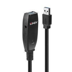 Rallonge active USB 3.0, Slim, 15m