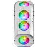 Boitier Moyen Tour ATX Mars Gaming MC51 RGB avec panneaux vitrés (Blanc)