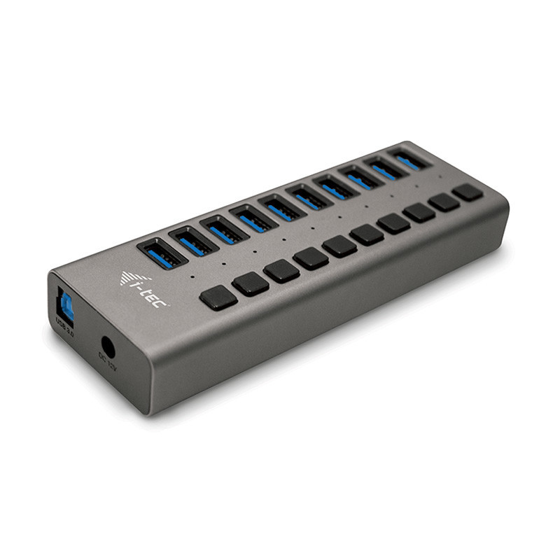 Hub USB 3.0 I-Tec - 10 ports 48W