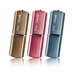 CLE USB SILICON POWER 720 16GB PLASTIC Bronze Aluminium USB 2.0 SP016GBUF2720V1Z