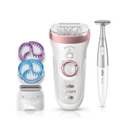 Epilateur Braun Silk-Epil 9 9 980 SkinSpa SensoSmart (Rose Or)