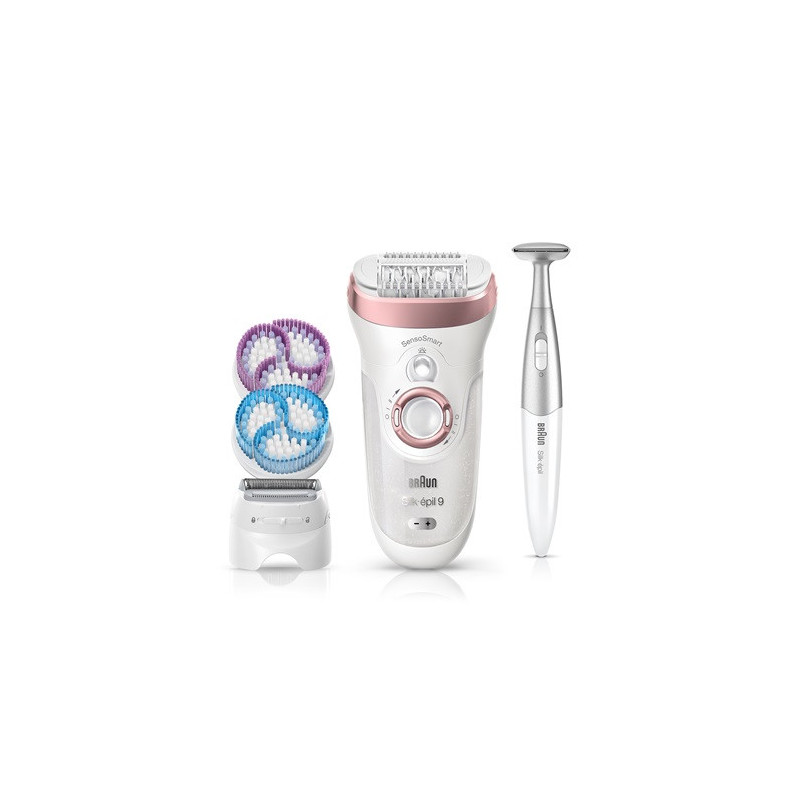 Epilateur Braun Silk-Epil 9 9 980 SkinSpa SensoSmart (Rose Or)