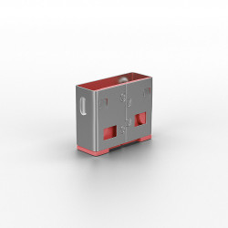 Bloqueurs de ports USB, 10 pièces, Rose
