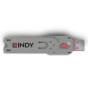 Clé pour bloqueur de port USB type A, rose