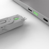 Clé pour bloqueur de port USB type A, vert