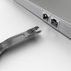 Clé pour bloqueur de port RJ45, noir