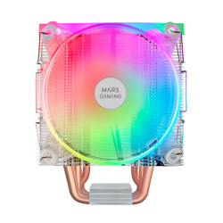 Ventilateur pour processeur Mars Gaming MCPU66 RGB (Transparent)
