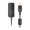 Casque Micro Gamer Mars Gaming MH6 (Noir)