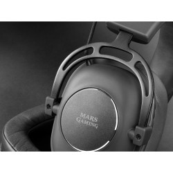 Casque Micro Gamer Mars Gaming MH6 (Noir)