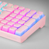 Clavier Gamer mécanique (Outemu Brown Switch) Mars Gaming MKUltra RGB (Rose)