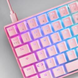 Clavier Gamer mécanique (Outemu Brown Switch) Mars Gaming MKUltra RGB (Rose)
