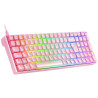 Clavier Gamer mécanique (Outemu Brown Switch) Mars Gaming MKUltra RGB (Rose)