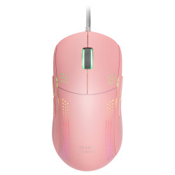 Souris filaire Gamer Mars Gaming MMPro RGB (Rose)