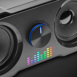Enceintes Mars Gaming MS22 (Noir)