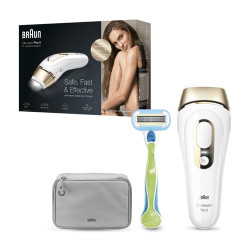 Epilateur Braun Silk-expert Pro 5 PL5014 IPL (Blanc Or)