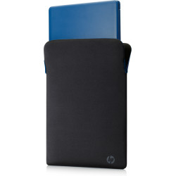 Housse de protection réversible pour ordinateur portable HP 14,1 pouces (bleu)