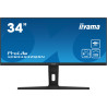 Ecran IIYAMA 34 Noir VA 21 9 incurvé 4ms 3440x1440 UWQHD 0.4ms 300 cd m  HPs 1x