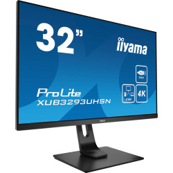 Ecran IIYAMA 31,5 Noir IPS 3840 x 2160 4ms 350 cd m  16 9  60Hz 1xHDMI 1xDP 1xU
