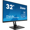 Ecran IIYAMA 31,5 Noir IPS 3840 x 2160 4ms 350 cd m  16 9  60Hz 1xHDMI 1xDP 1xU