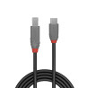 C ble USB 3.2 Type C vers B, 5Gbit s, Anthra Line, 2m