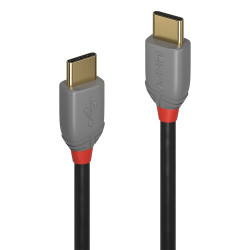 C ble USB 2.0 Type C m le m le, 3A, Anthra Line, 2m