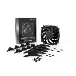 Ventilateur de boitier Be Quiet Silent Wings 4 Pro - 12cm (Noir)