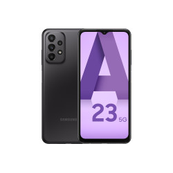 Smartphone Galaxy A23 NOIR  5G 4Go 64Go Android 12 One UI 4.1 Batt 5000 mAh CR 2