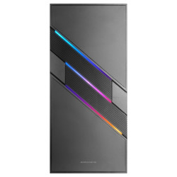 Boitier Moyen Tour XL-ATX Mars Gaming MC-U3 RGB avec panneau vitré (Noir)
