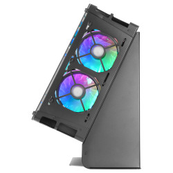 Boitier Moyen Tour ATX Mars Gaming MCB avec panneau vitré (Noir)