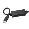Adaptateur Startech Flexstor USB Type C vers eSATA 1m (Noir)