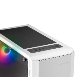 Boitier Moyen Tour ATX Mars Gaming MC-X2 RGB avec panneau vitré (Blanc)