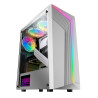 Boitier Moyen Tour ATX Mars Gaming MC-X7 RGB avec panneau vitré (Blanc)