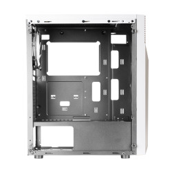 Boitier Moyen Tour ATX Mars Gaming MC-X7 RGB avec panneau vitré (Blanc)