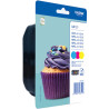 Pack 3 cartouches d'encre Brother LC-123 (Couleurs)