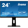 Ecran IIYAMA 24 IPS LED 16 9 Noir 4ms 1920x1080 250 cd m  DP HDMI 2xUSB-HUB 1xU